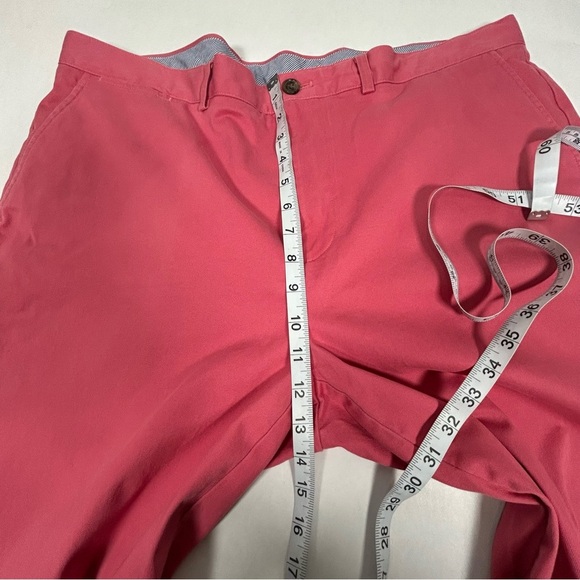 Brooks Brothers Dark Pink Garment-Dyed Stretch Chinos - Picture 4 of 14